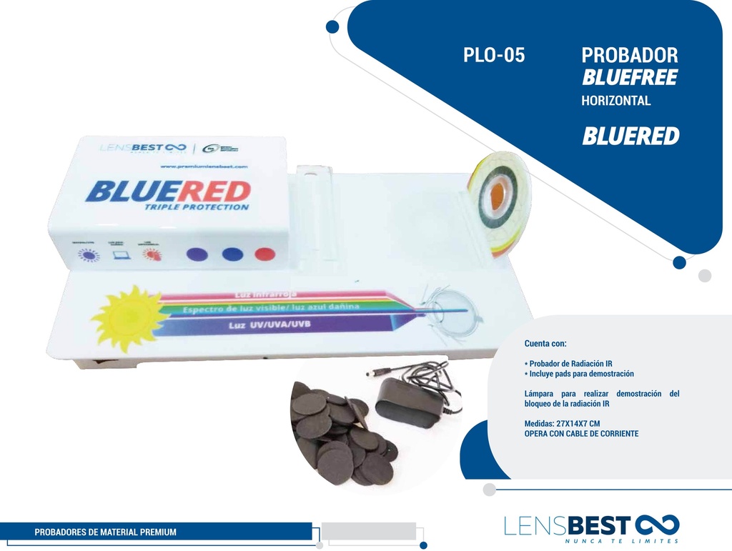 ​Bluered Lens Tester