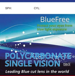 [+0.25 a +4.00= -4.00x] G05 Poly Bluefree AR+ Rx2 azul